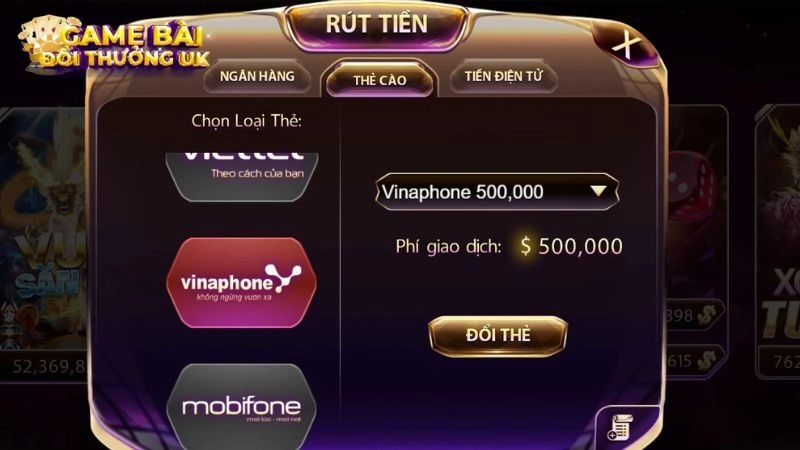 rút tiền Gemwin